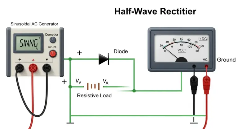 Circuit de Redressement Simple à Diode exercices électricité