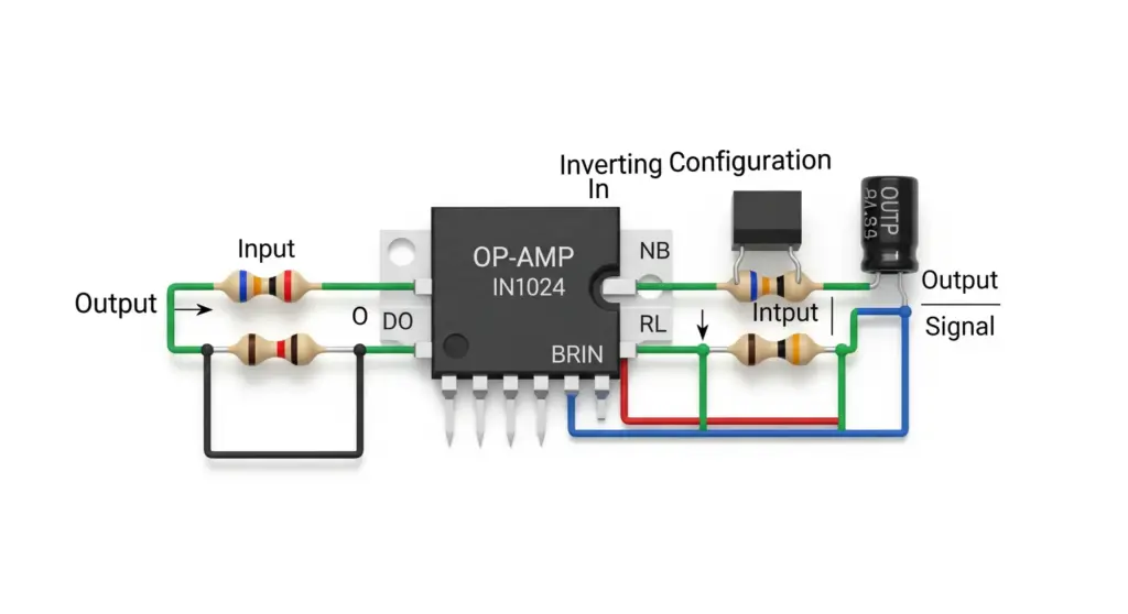 Calcul d'un Amplificateur Opérationnel Inverseur