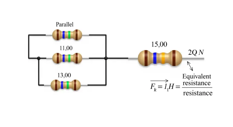 Calcul de résistance en parallèle