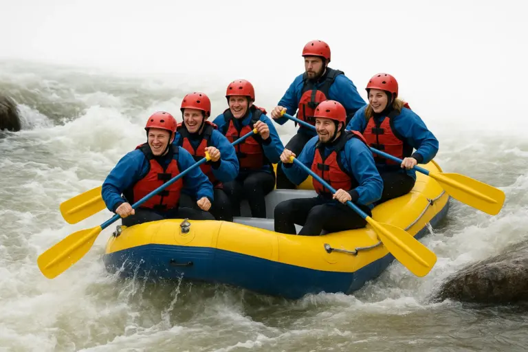 Calcul de Vitesse et de Travail en Rafting
