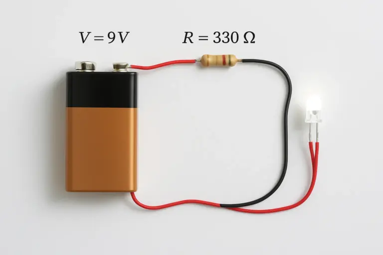 Calcul de l’Intensité dans un Circuit LED