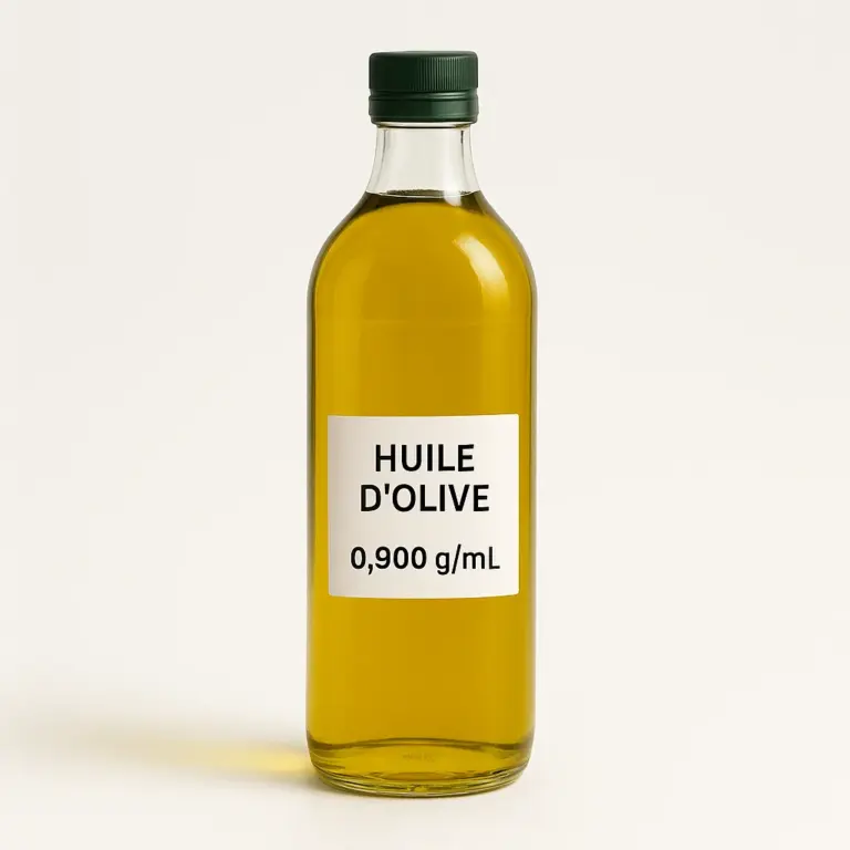 Calcul de la Densité de l'Huile