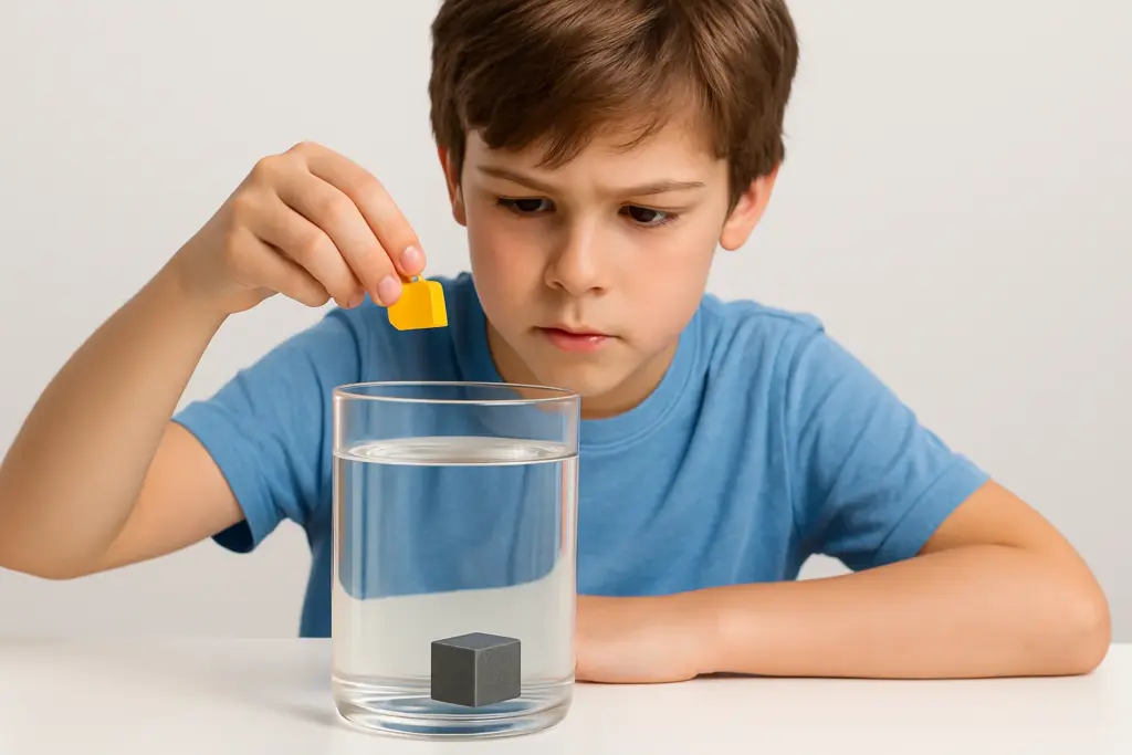 Calcul de la densité d'un objet