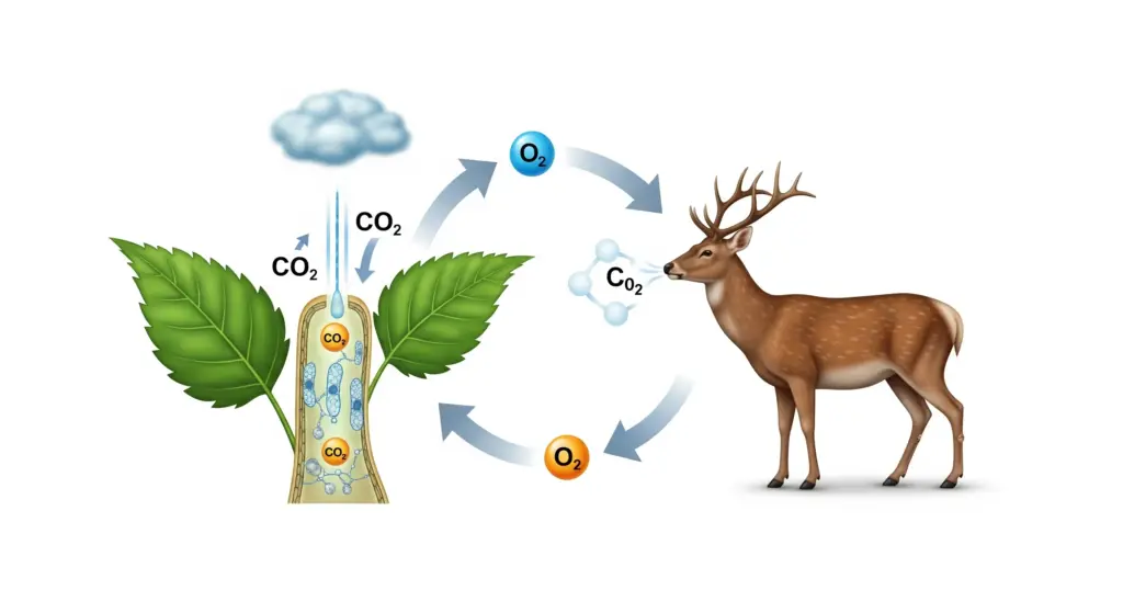 Calcul de la quantité de dioxyde de carbone
