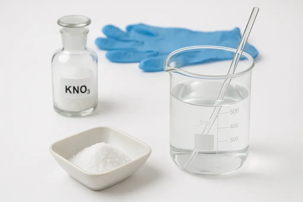 Préparation d’une Solution de Nitrate