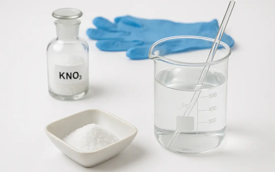 Préparation d’une Solution de Nitrate