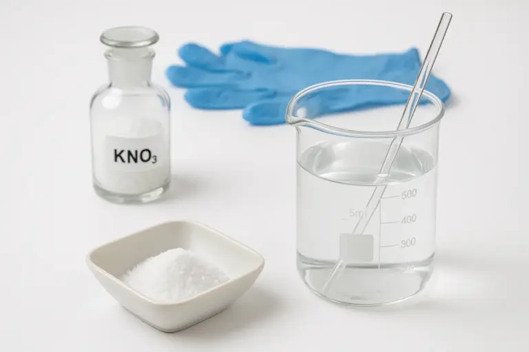 Préparation d’une Solution de Nitrate