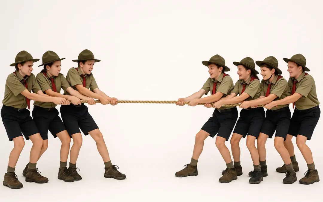 Équilibre des Forces dans un Jeu Scout