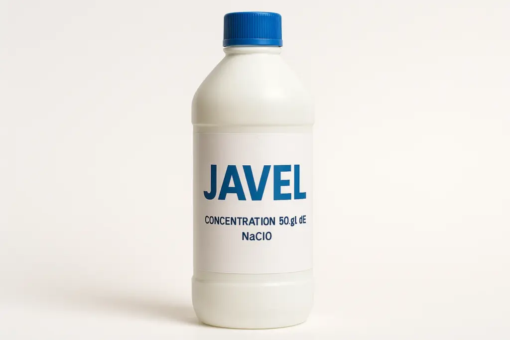 Concentration molaire de l’eau de Javel