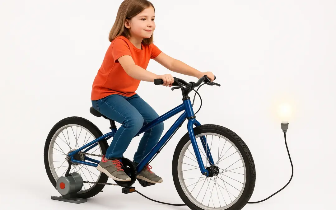 Le Vélo Générateur d&rsquo;Électricité