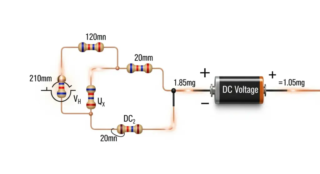Distribution de Courant dans un Circuit Combiné