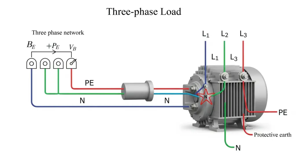 Système Triphasé à Charges Équilibrées