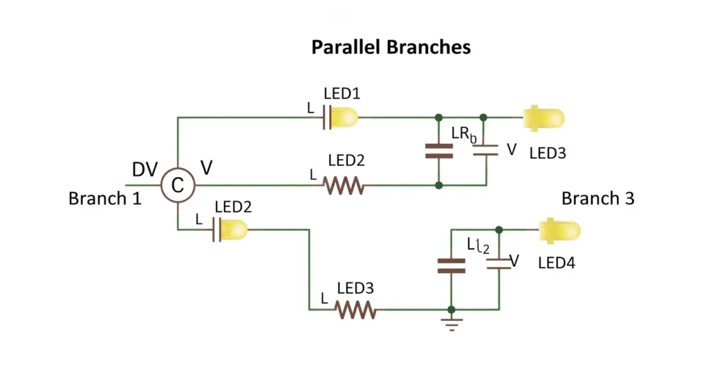 Analyse de Circuits LED Multiconfiguration