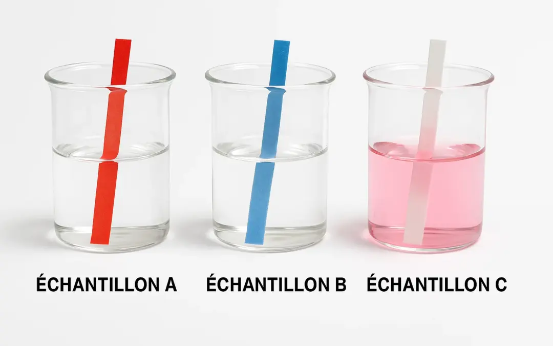 Identifier le pH avec Tournesol et Phénolphtaléine