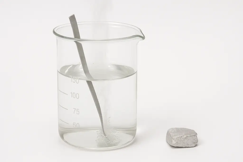 Réaction de l'Acide Chlorhydrique et du Magnésium