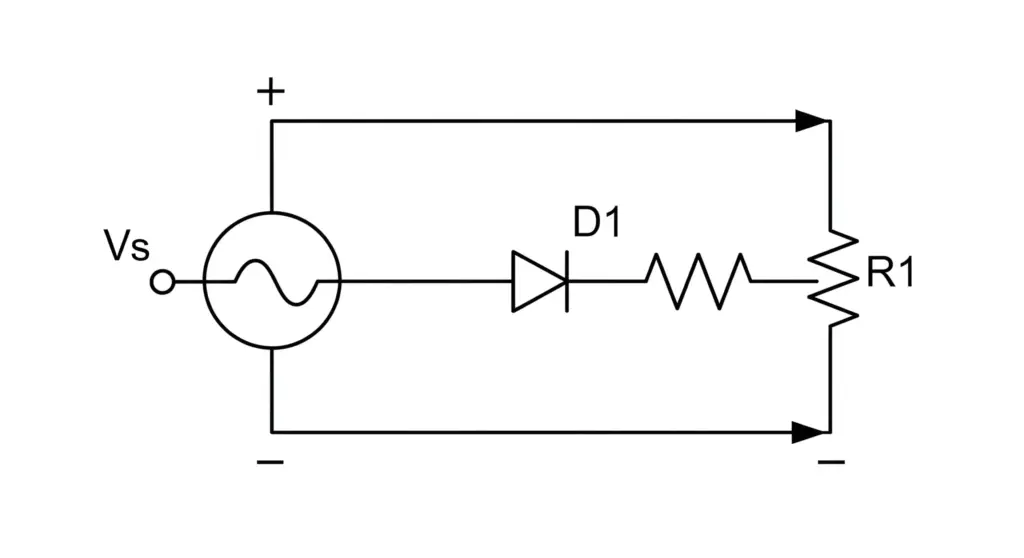 Analyse d'un Circuit avec Diode Parfaite
