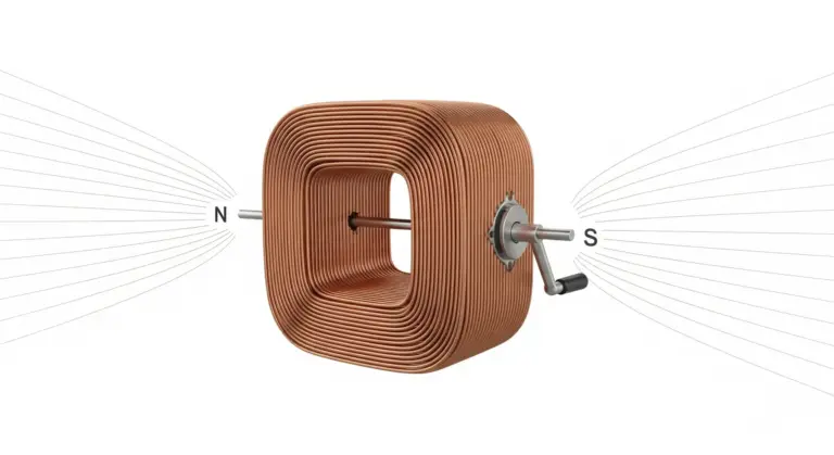 Calcul de la variation du flux magnétique
