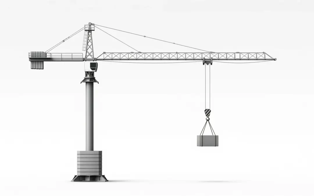 Calcul du centre de charge d’une grue