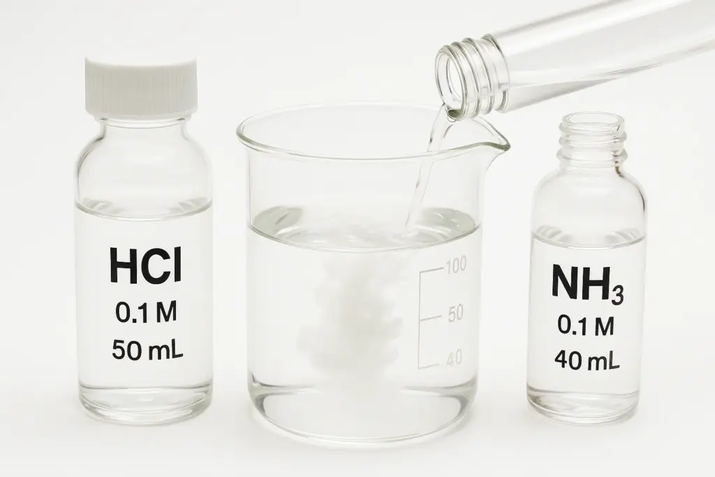 Étude du pH dans des Mélanges Réactifs