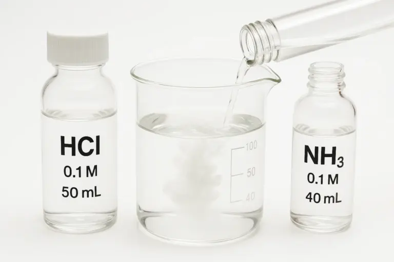 Étude du pH dans des Mélanges Réactifs