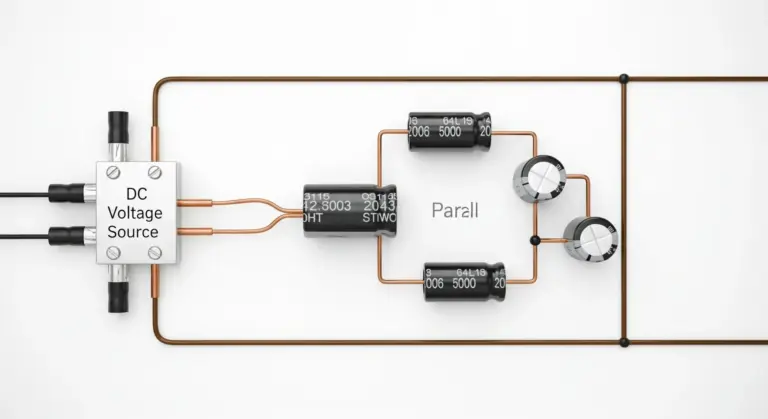 Analyse d'un Circuit avec Condensateurs