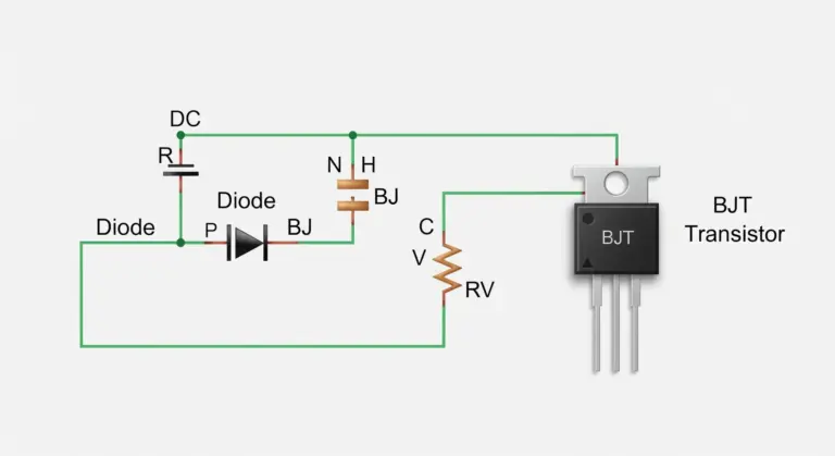 Analyse d'un circuit avec diodes et transistors