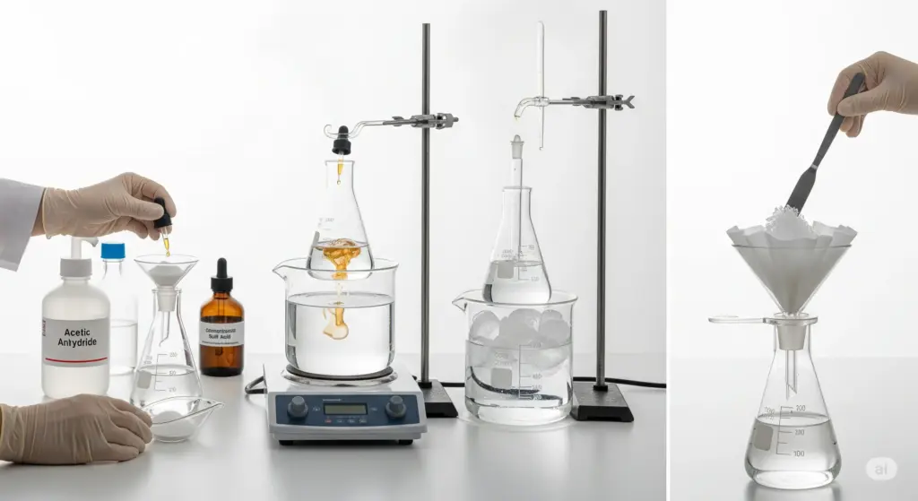 Synthèse de l'aspirine