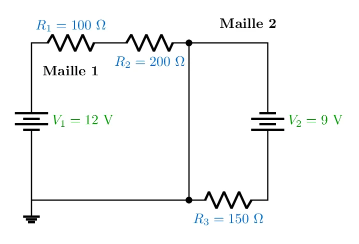 Analyse d'un Circuit en Courant Continu