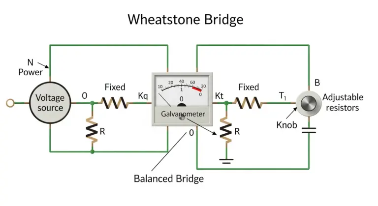 Analyse d'un pont de Wheatstone