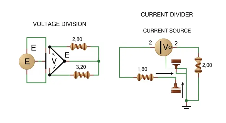 Utilisation des Formules du Diviseur de Tension