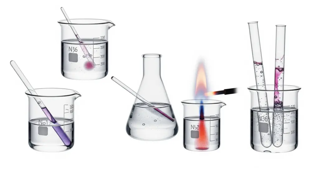 Identifier les Ions en Solution