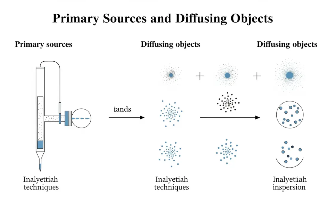 Identifier les sources primaires et les objets diffusants