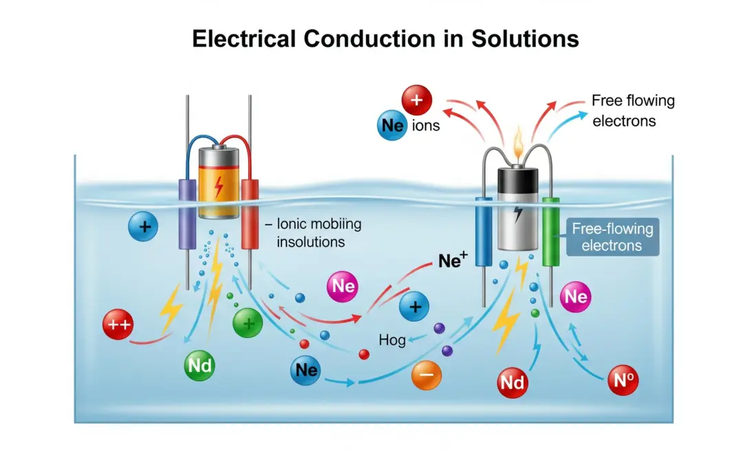 La Conduction Électrique dans les Solutions