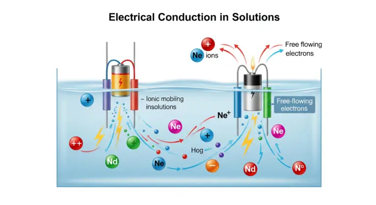 La Conduction Électrique dans les Solutions