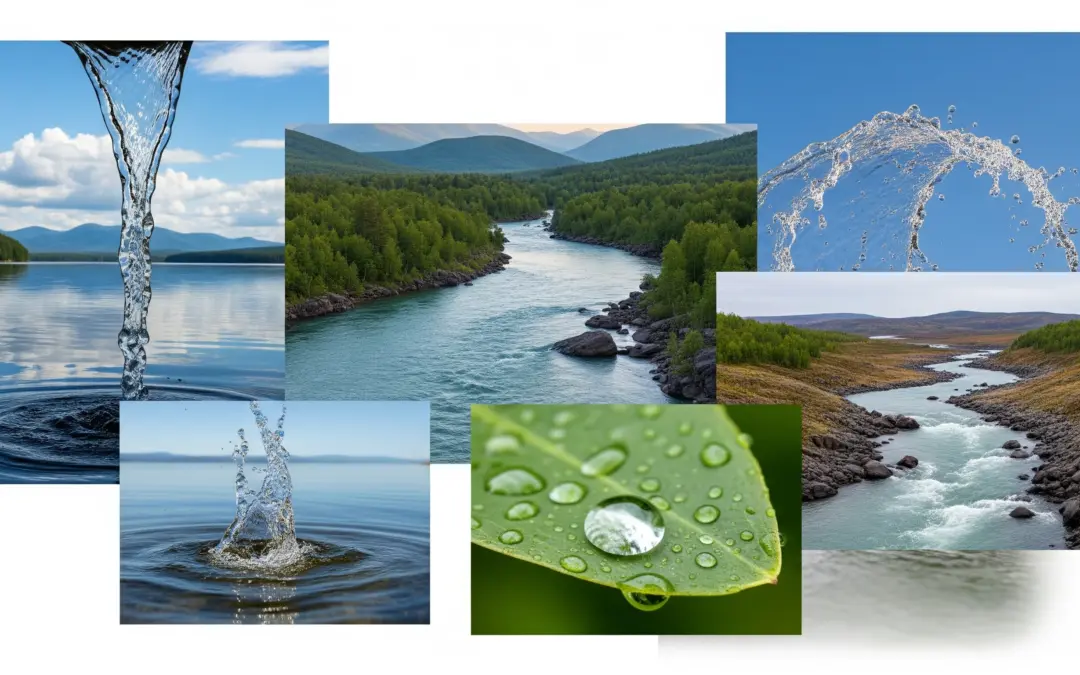 L’eau dans notre environnement : omniprésente