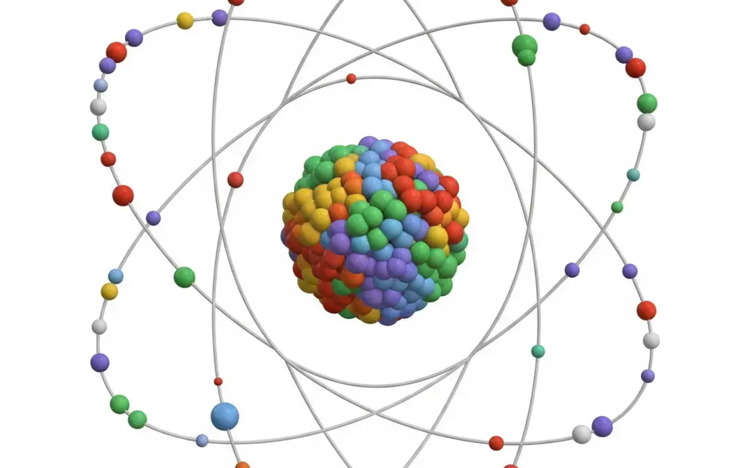 Les atomes : structure (noyau, électrons)
