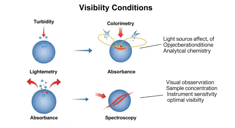 Les conditions de visibilité d'un objet