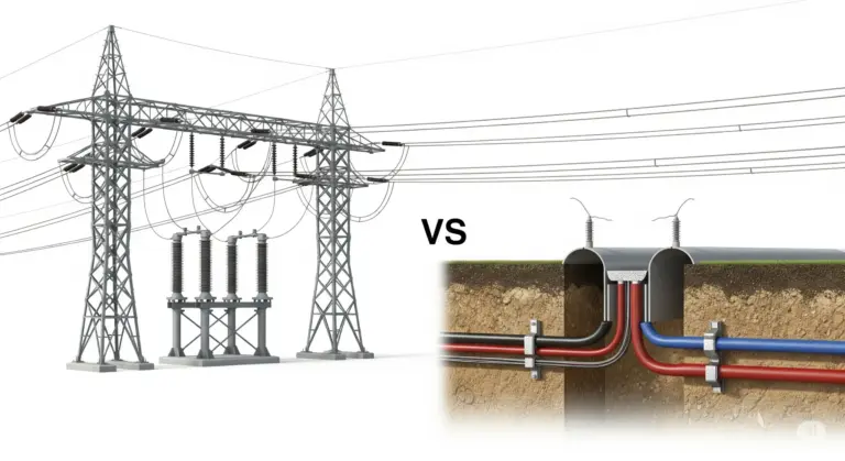 Comparer les technologies de lignes haute tension