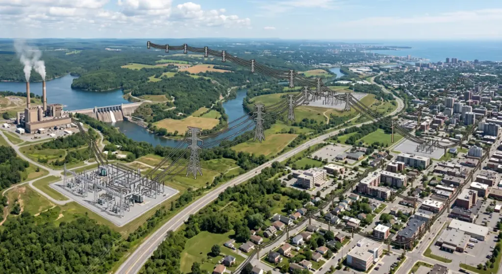 Structure d’un réseau électrique