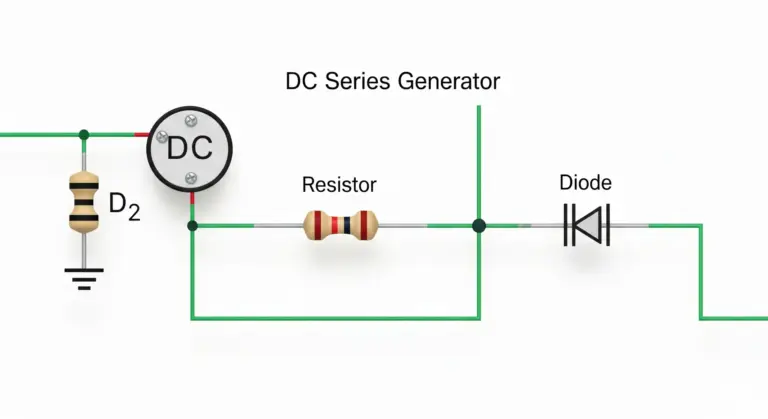circuit simple avec diode de redressement