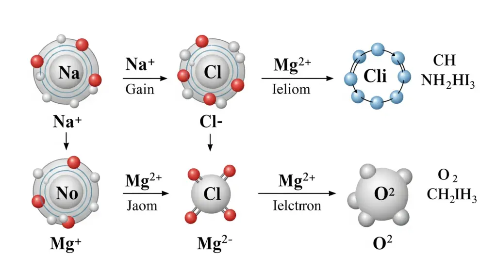 Les ions formation, formule et nomenclature