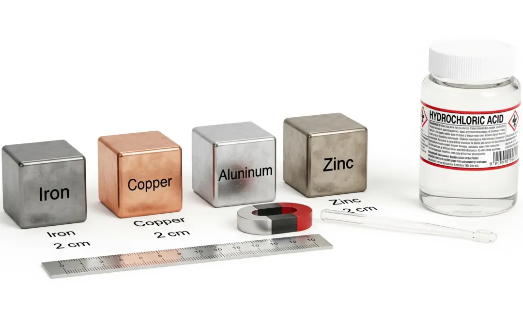 Les métaux du quotidien : utilisation et propriétés