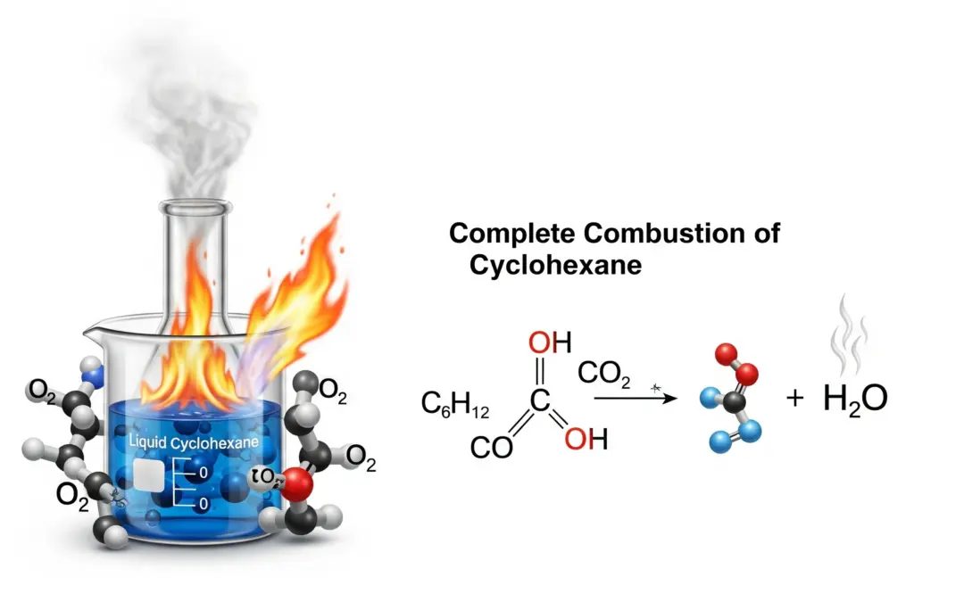 Réaction de Combustion du Cyclohexane