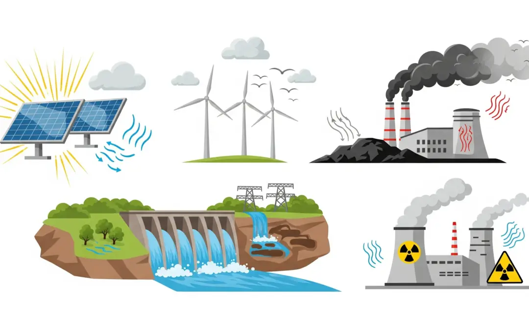 Sources d’énergie et leurs impacts