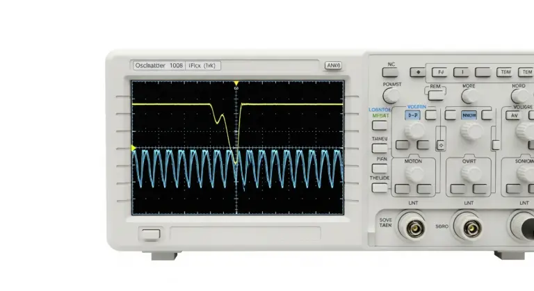 Utilisation de l'oscilloscope pour visualiser une tension