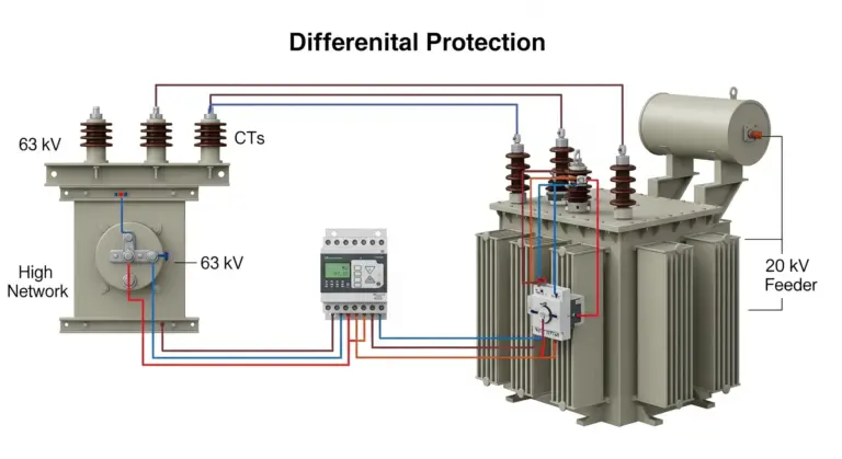 Protection Différentielle d'un Transformateur