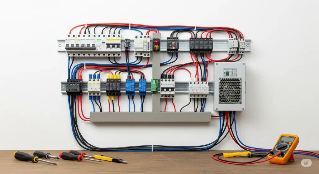 Analyse d'un circuit d'alimentation électrique