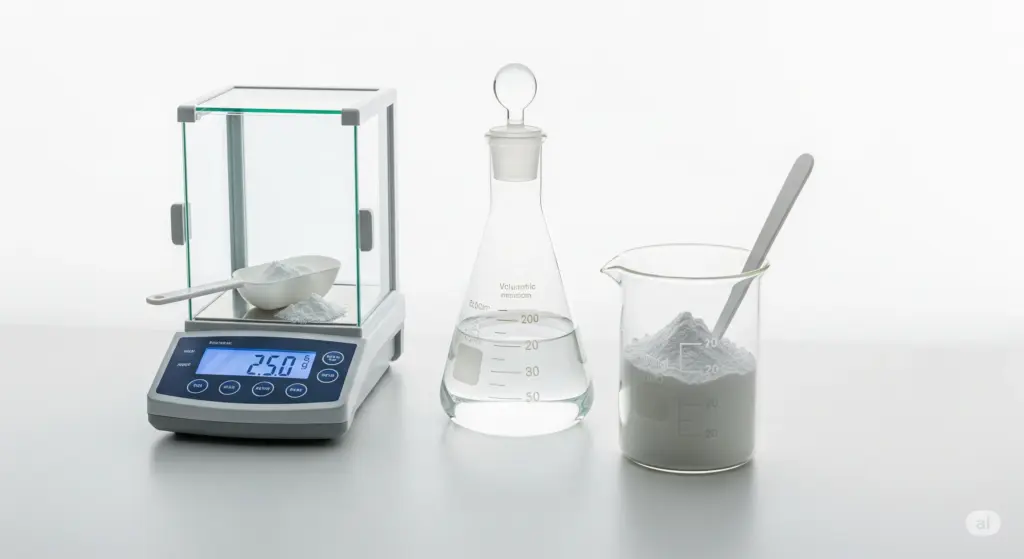 Dissolution de l'Hydrogénocarbonate de Sodium