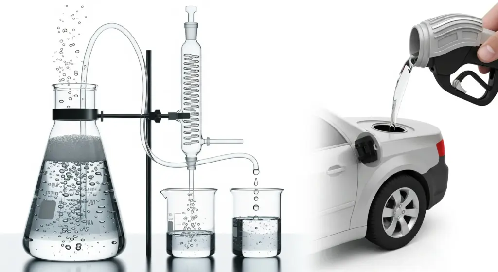 Synthèse et réaction de l'éthanol exercices physique chimie