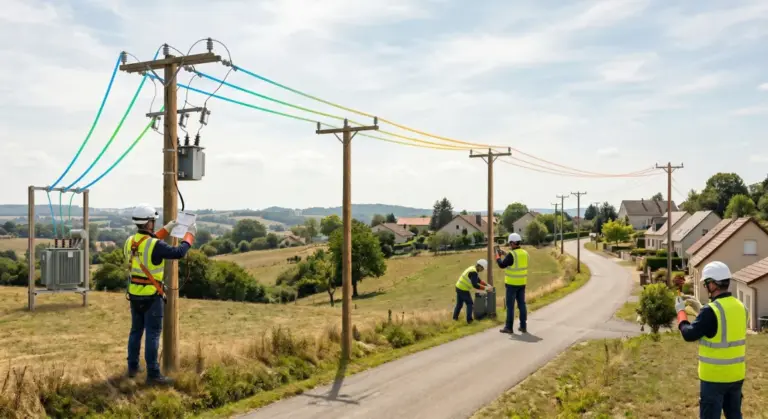 Chute de Tension dans un Quartier